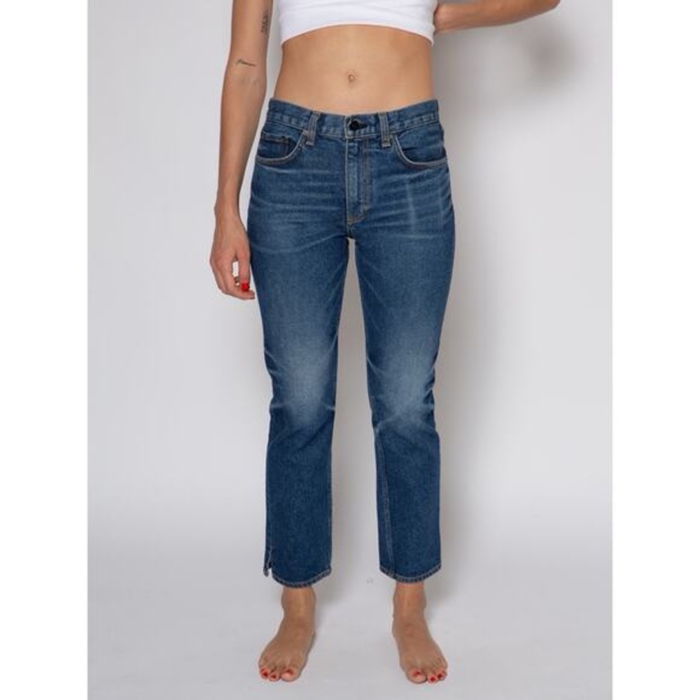 NWT ASKK NY MID RISE STRAIGHT RESIN